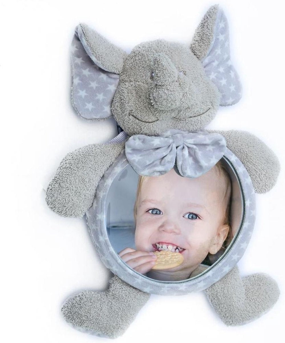 Bo Jungle Bo-Jungle B-Car & Home Achterbank spiegel Zimbe de olifant B390110