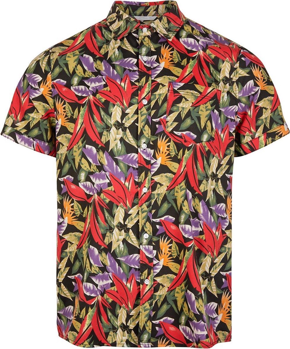 Fornia S Slv Shirt 1a1318 9900 Black Aop