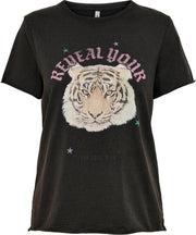 Onllucy  Life S/s Reveal/rebel Top 15237493 Black/reveal