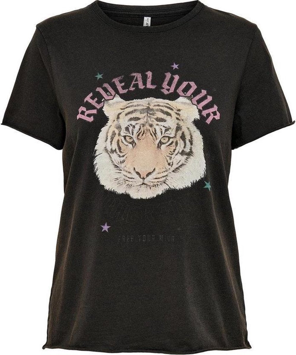 Onllucy  Life S/s Reveal/rebel Top 15237493 Black/reveal