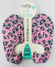 Bonas Antislip Zool Waterschoen | Zwemschoenen | Zwemslof | Gymschoen voor Kinderen Maat 24-26 Roze kat