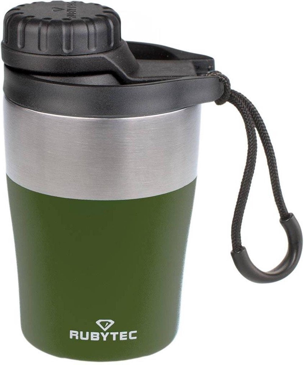 RUBYTEC Shira Hotshot - Iso Koffiebeker / Theebeker - 200 ml - Olijfgroen (Olive)