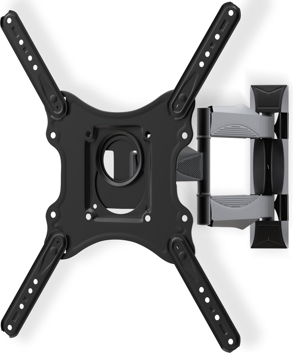 Douxe DTS-01 - TV-Beugel - TV Muurbeugel geschikt voor 17-60 Inch - Full Motion Draaibaar en Kantelbaar - Tot 35KG