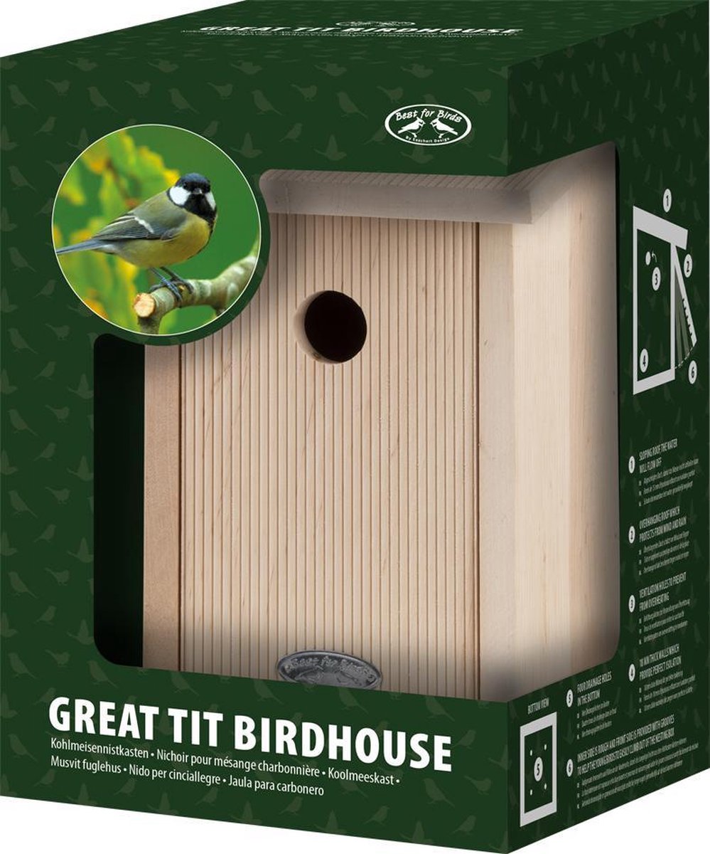 Esschert Design Nestkast Koolmees in Giftbox