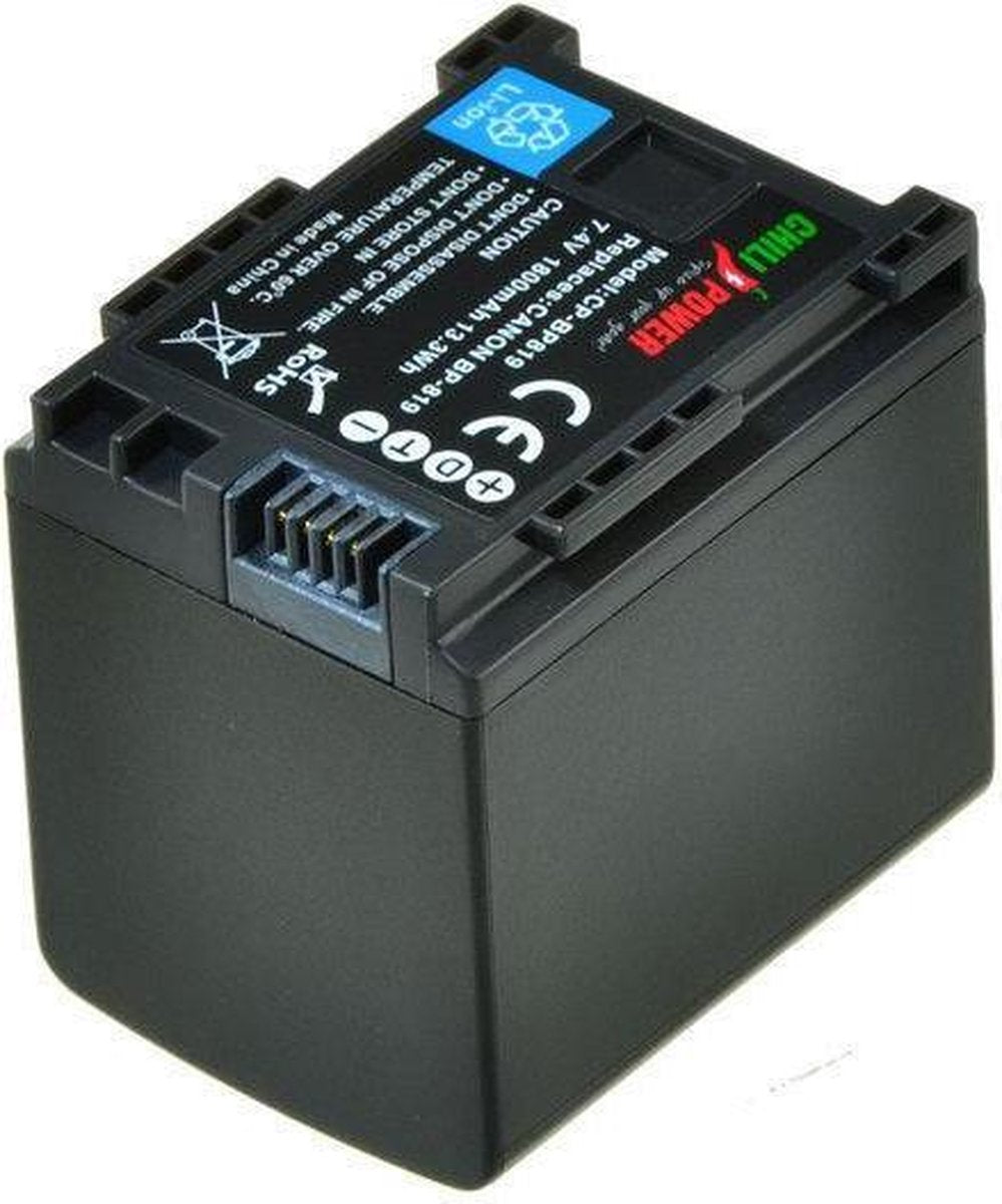 ChiliPower camera accu Canon BP-819