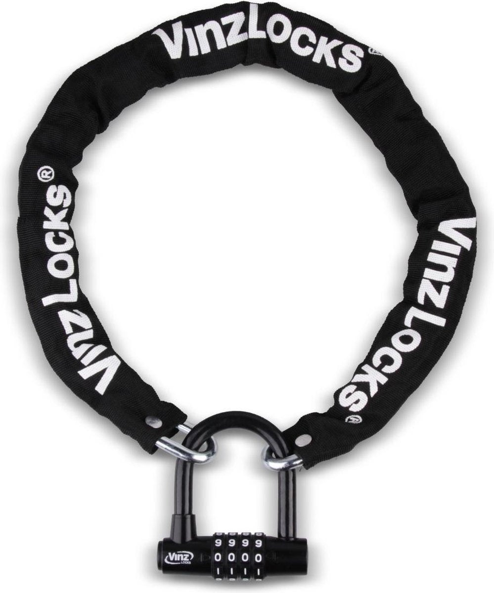 Vinz Hunter Kettingslot / Fietslot met losse Padlock 8mm - 90cm