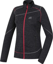 Hannah Vest Diery Dames Polyester/elastaan Grijs/roze Mt 38