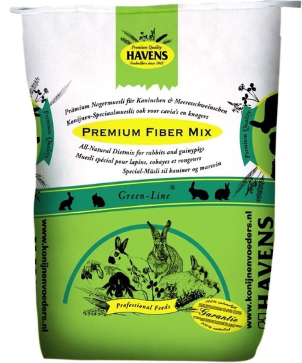 Konijnen muesli Havens Premium Fiber Mix 20kg