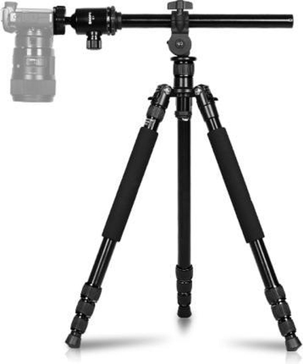 TRIOPO 652 Horizontale arm statiefbevestiging Snelsluiting middenkolom Boombeugel met statiefkogelkop