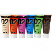 acrylverf mat 6 stuks 20 ml extra multicolor