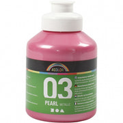 acrylverf metallic 500ml roze