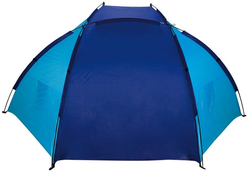 Strandtent 270 x 120 x 120 cm blauw/lichtblauw