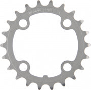 kettingblad 7/8/9S 22T 4-arms staal grijs