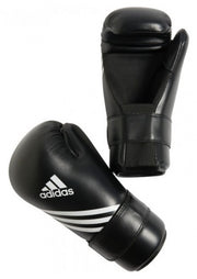 bokshandschoenen Semi Contact zwart maat XS
