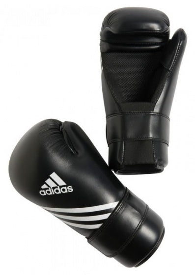 bokshandschoenen Semi Contact zwart maat XL