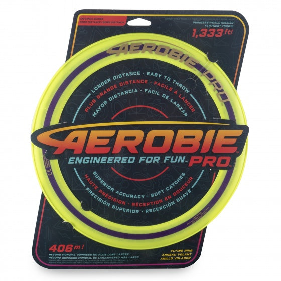 frisbee Pro Ring geel 33 cm