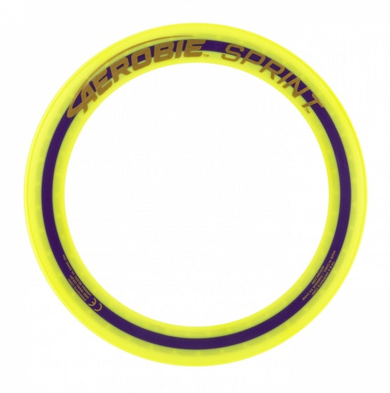 frisbee Sprint Ring 25 cm geel