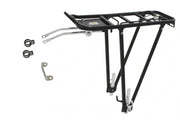Aluminium Bagagedrager Screw-On II A Zwart