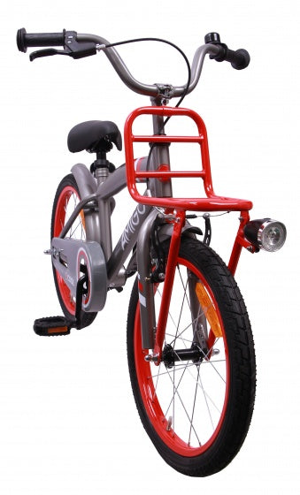 2Cool 20 Inch 30 cm Jongens Terugtraprem Grijs