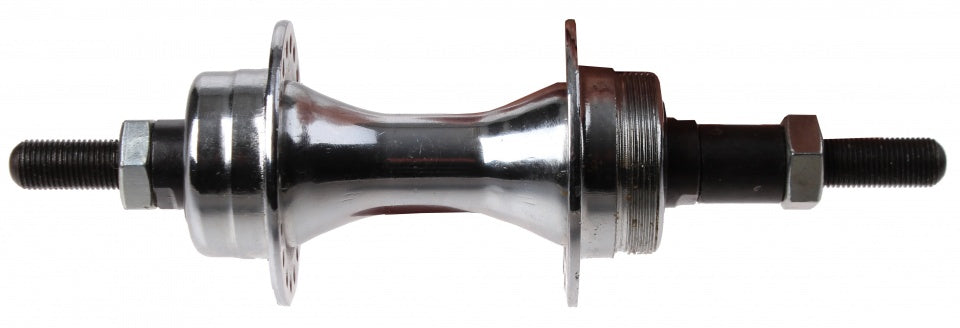 achternaaf 36G BMX staal zilver