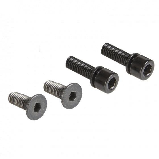 adapter flat mount schijfrem voor 160 mm zwart
