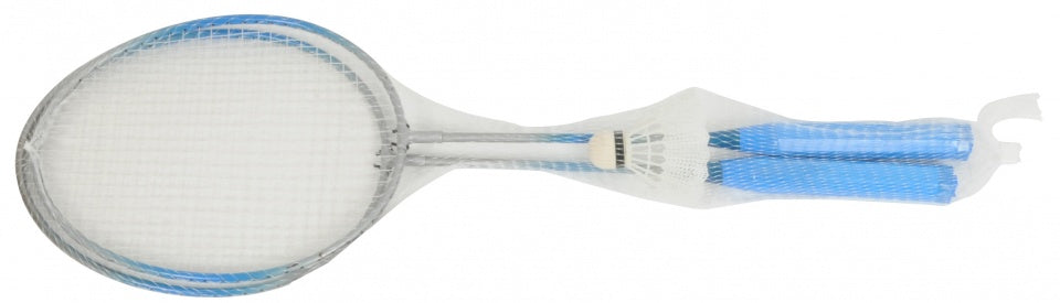 Badmintonset blauw 2 stuks
