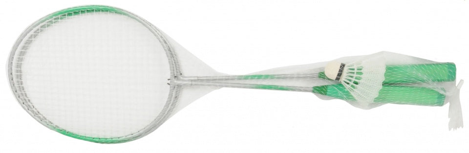 Badmintonset groen 2 stuks