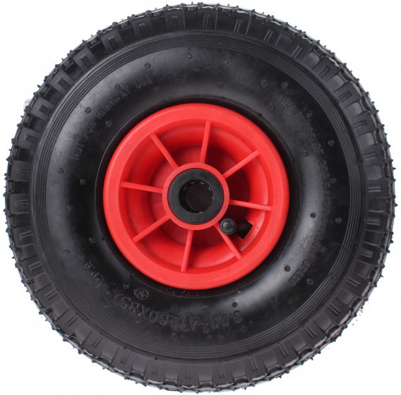 bolderkarwiel luchtband 260 x 85 mm zwart