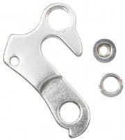 derailleurhanger aluminium 59 mm zilver
