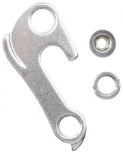 derailleurhanger aluminium 67 mm zilver