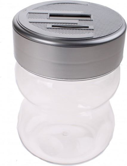 digitale spaarpot 18 cm grijs