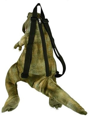 dino T-rex plucherugzak en knuffel 7 liter groen