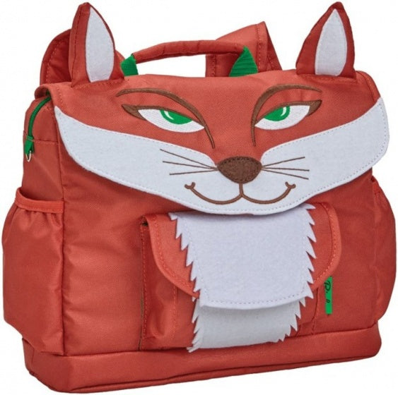 kleuterschooltas Vos 6 liter rood 20 x 30 x 10 cm
