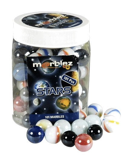 knikkers glas 101 stuks