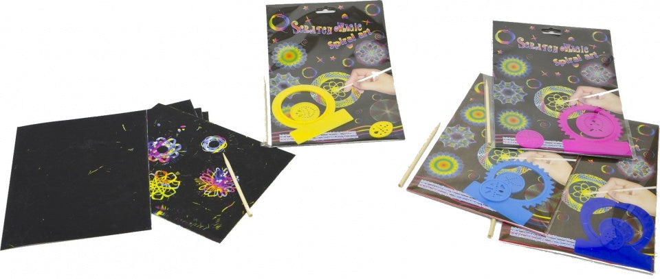 krasset Magic Color Scratch 7-delig