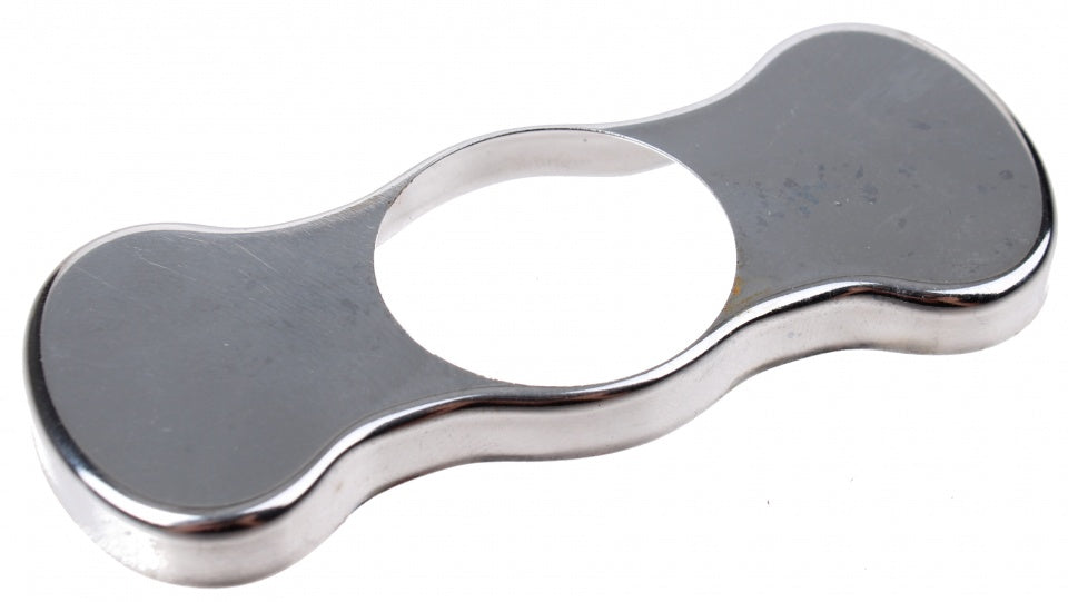 kroonkap voorvork laag 1 1/8 inch chroom per stuk