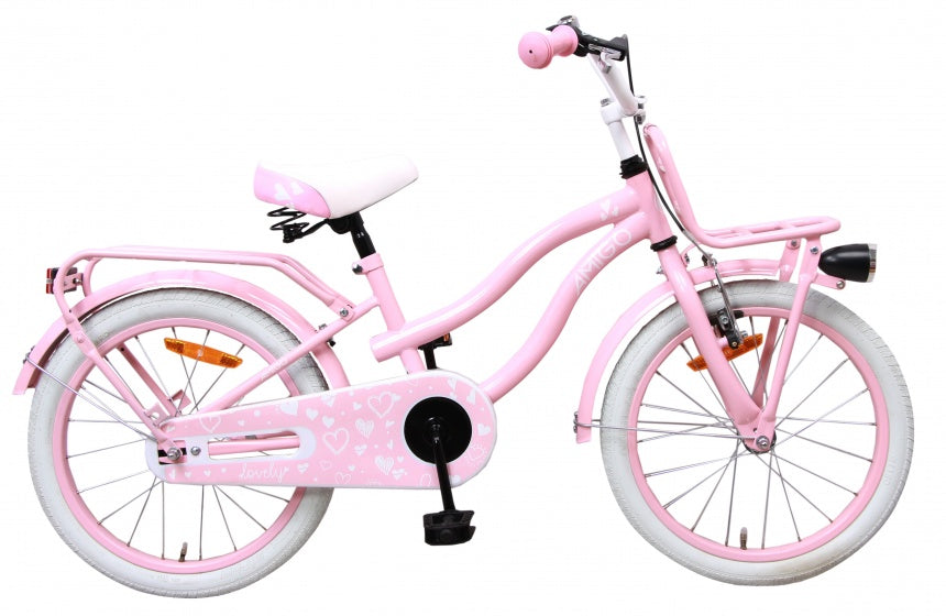 Lovely 18 Inch 26 cm Meisjes Terugtraprem Roze