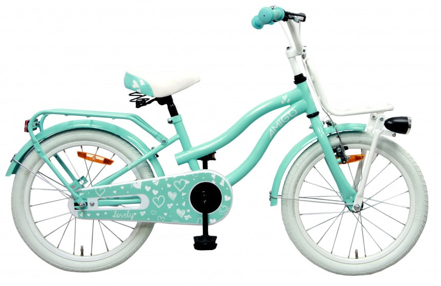 Lovely 18 Inch 26 cm Meisjes Terugtraprem Turquoise
