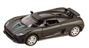 Metalen Sportwagen Momentum: 14 cm Zwart