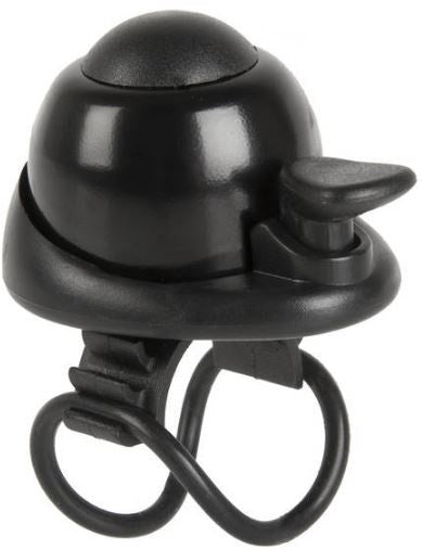 minifietsbel 34 mm aluminium 420068 zwart