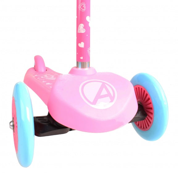 Surfer Junior Voetrem Roze/Lichtblauw