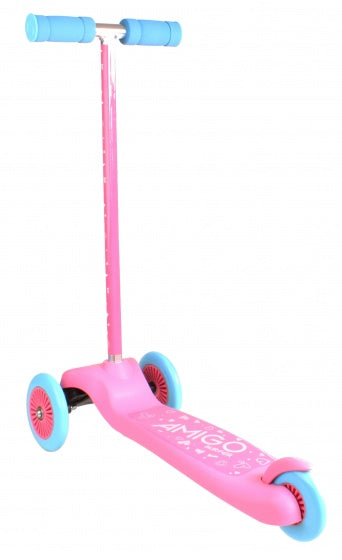 Surfer Junior Voetrem Roze/Lichtblauw