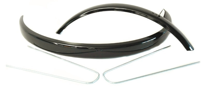 spatbordenset Hybride 28 inch staal zwart