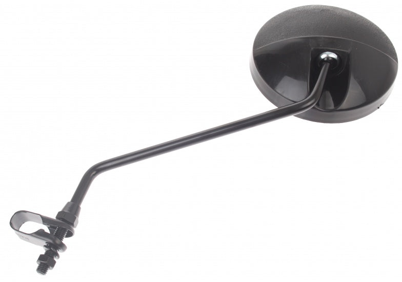 spiegel met klem zwart 22 mm