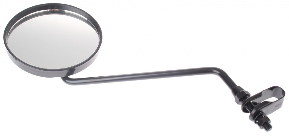 spiegel met klem zwart 22 mm