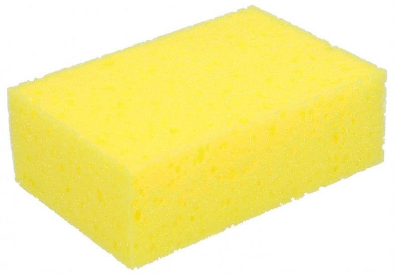 Spons 15 x 10 x 5 cm geel