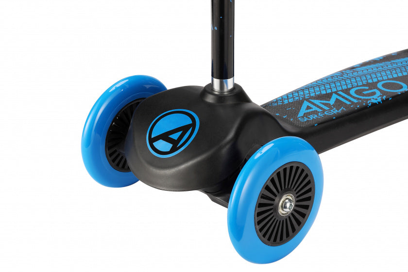 Surfer Junior Voetrem Zwart/Blauw
