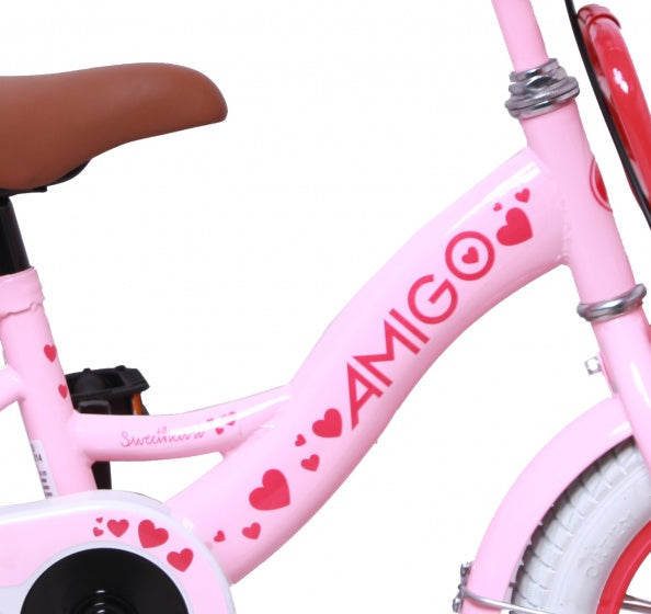 Sweetheart 12 Inch 21 cm Meisjes Terugtraprem Roze