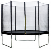 trampoline met veiligheidsnet 305 cm zwart