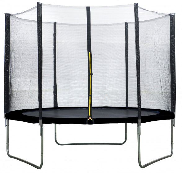 trampoline met veiligheidsnet 305 cm zwart